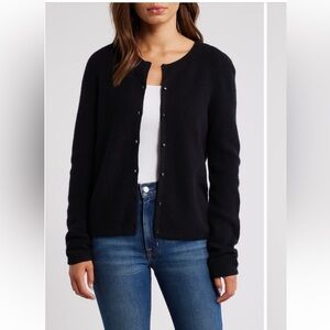 Caslon Classic Black Cardigan